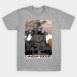 Retro Railway Travel Canada_05 T-Shirt